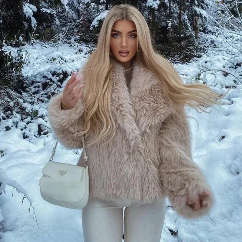 big fur coat
